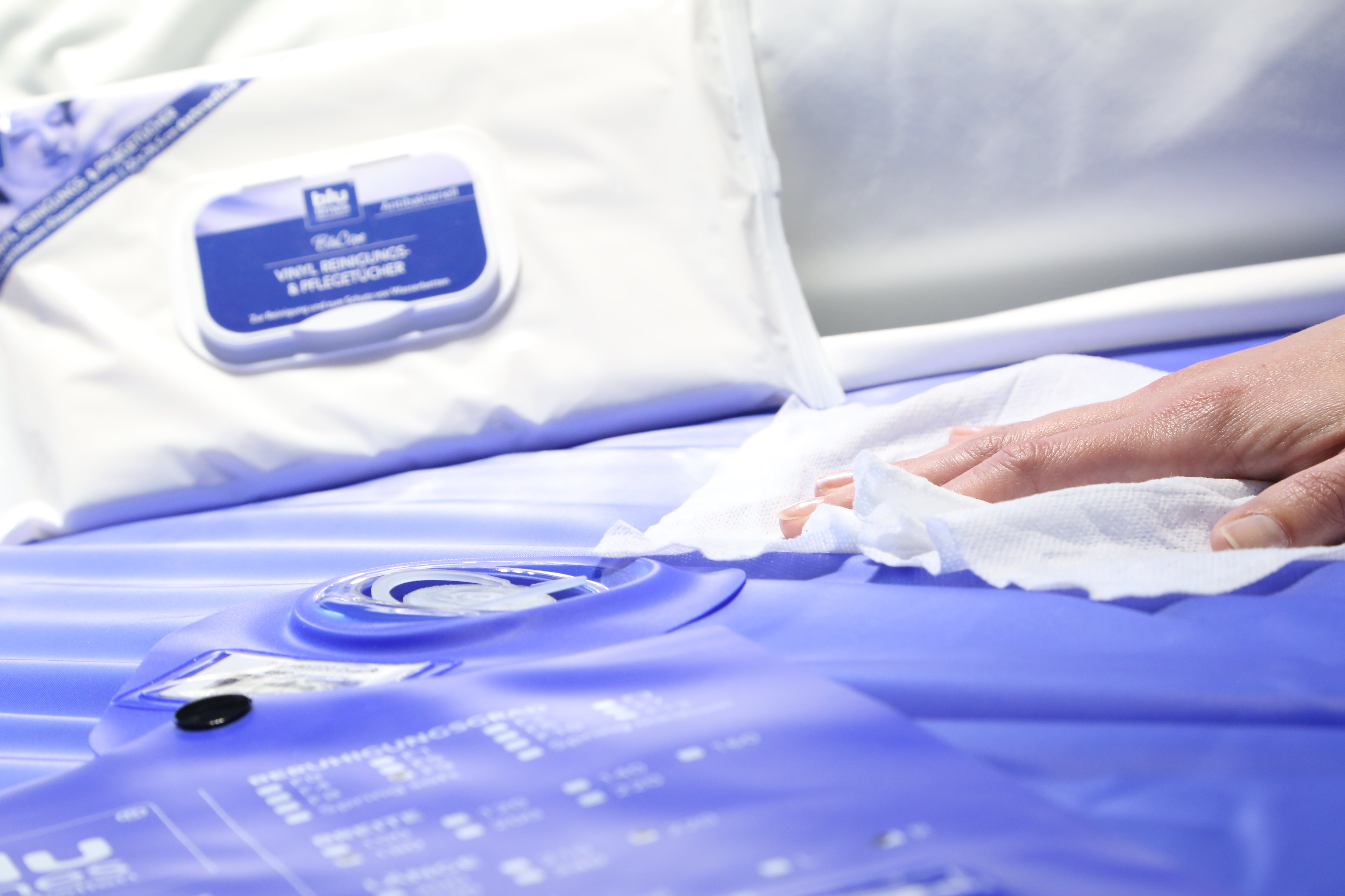 Wasserbett Pflege & Reinigung