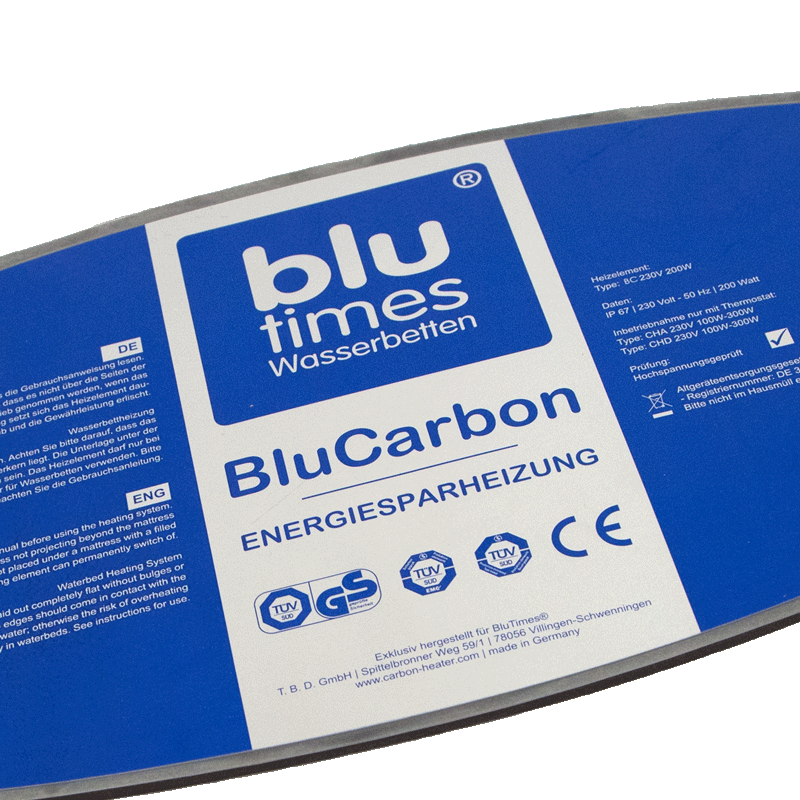 BluCarbon Heizmatte - beste Qualität