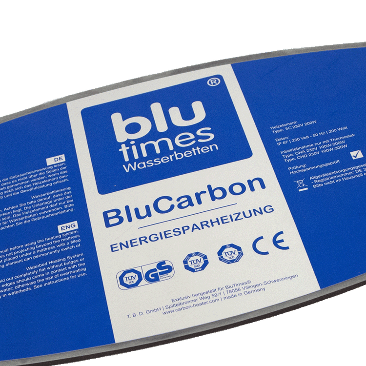 BluCarbon Heizmatte - beste Qualität